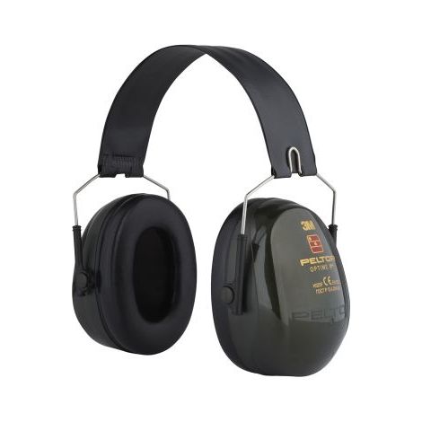 Casque anti-bruit 3M PELTOR Optime II – Réduction sonore 31dB – Serre-tête pliable – Protection auditive EPI