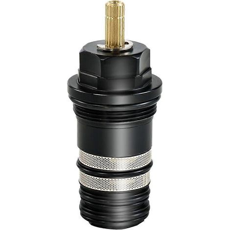 Valve thermostatique 94282000 de 3/4 pouce, compatible avec les robinets thermostatiques de baignoire à deux et trois trous. (1/4)