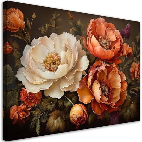 Quadro su tela, Natur Botanica Fiori Foliage - 60x40 (1/5)