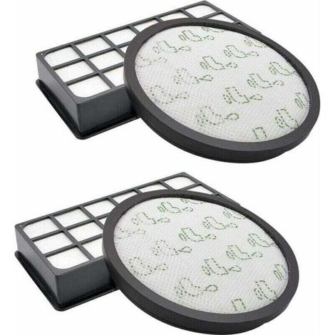 Filtres de remplacement pour aspirateur Rowenta RO7611 RO7634 RO7623, 2 ensembles. Assurent une filtration performante et une longue durée de vie. (1/4)