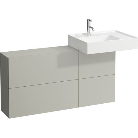 Support de lavabo KARTELL 610x1200x270mm, couleur pierre claire (1/5)