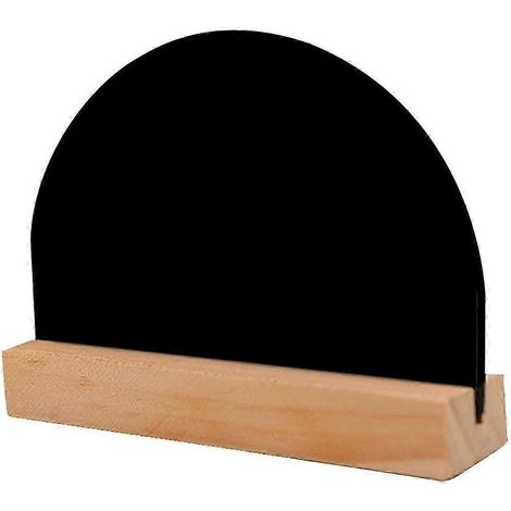Doppelseitig beschreibbare Nachrichtennummernschilder Bogen-Semicircle Shape