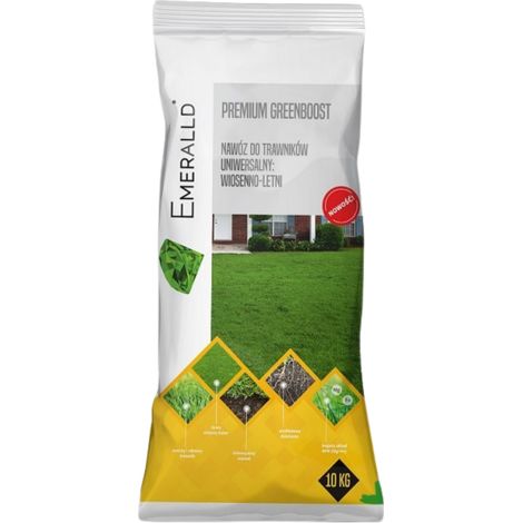 Emeralld Greenboost Universal Grass Fertiliser 10KG Organic Fast Effect