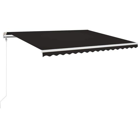 Maison Exclusive - Tenda da Sole Retrattile Automatica 450x350 cm Antracite (1/5)