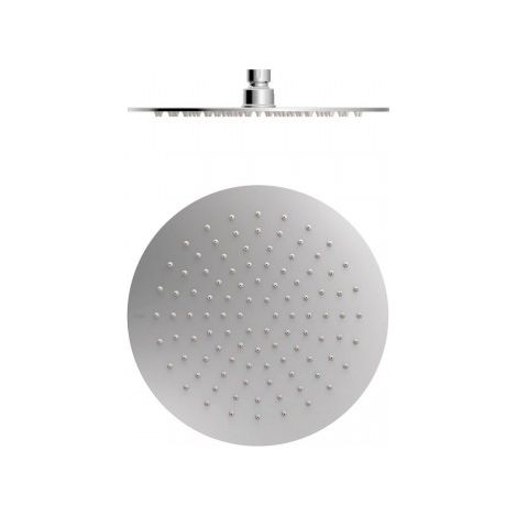 Douche acier inoxydable de tête anticalcaire à rotule. Ø 250 mm Chromé - TRES 134315009
