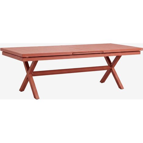 Mesa de comedor rectangular extensible en aluminio Karena SKLUM 240 - 300 x 100 cm (1/5)
