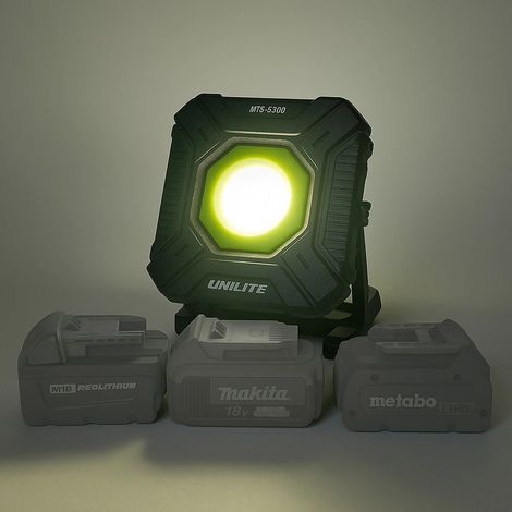 Projecteur de travail sans fil pour diverses batteries
