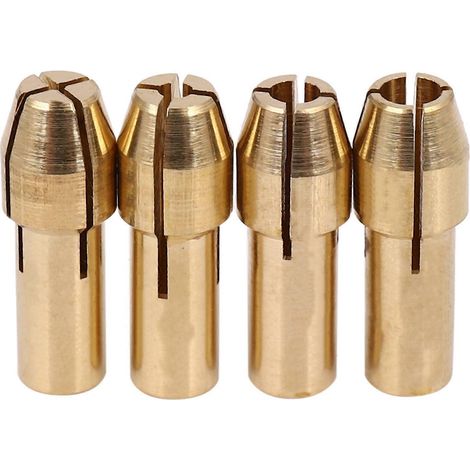 Kit de 4 écrous de serrage pour outil multifonction rotatif, compatibles avec les diamètres 0,8/1,6/2,35/3,2 mm. (1/5)