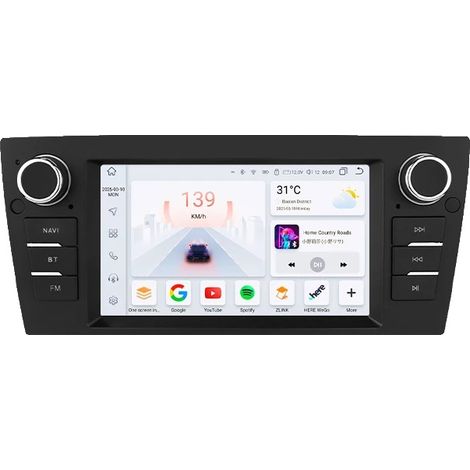 Autoradio, touchscreen, integrazione con smartphone, compatibile con BMW Serie 3, design wireless, S4 (8 core-4G 32G) (1/2)
