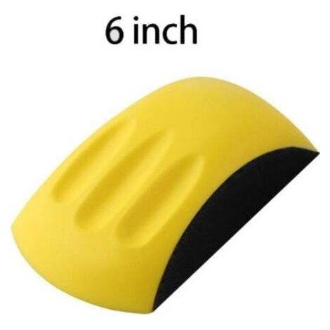 150 mm (6") Bloc de Ponçage à la Main, Cales a Poncer pour Disque de Ponçage (1/5)