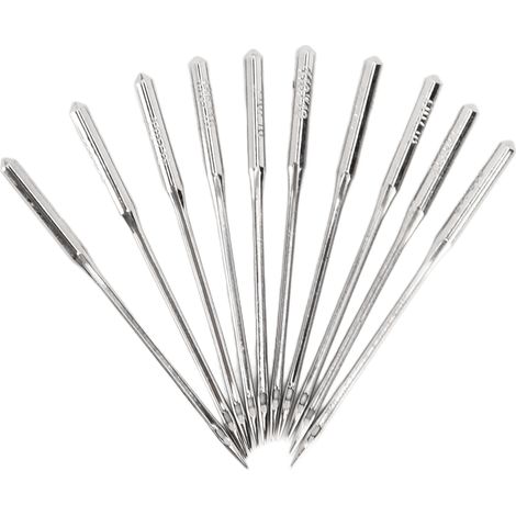 100 Aiguilles à Coudre Métal Vintage Portable pour Machine à Coudre et Travaux Manuels, Lot de 100, Taille HAx1-110/18, Usage Domestique (1/5)
