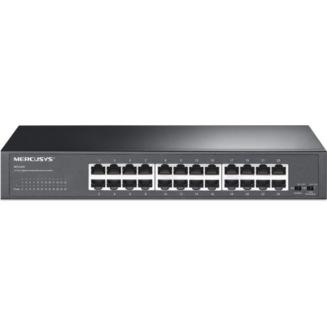 Mercusys MS124GS Netzwerk-Switch Gigabit Ethernet (10/100/1000) Schwarz