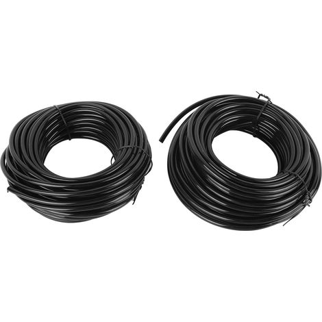 Kit d’arrosage goutte-à-goutte 30m tuyau DIY buse réglable goutteur équipement jardin plantes (1/5)