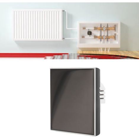 Kabelloser Wandthermostat für Fußbodenheizung 95-240 V, mit LCD-Touchscreen und intelligenter Wi-Fi-Verbindung. (1/5)