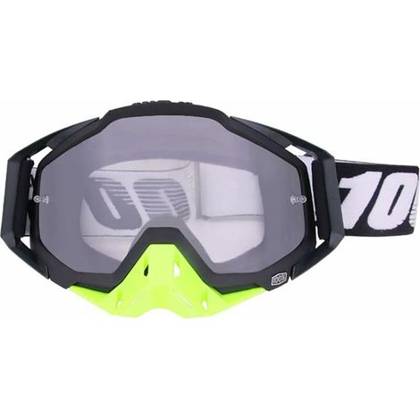 Lunette de Moto Cross Mototourisme Lunettes Goggle d 'Anti-poussière d'anti-buée Coupe-Vent pour Ski Cyclisme Activités Extérieures, C (1/5)