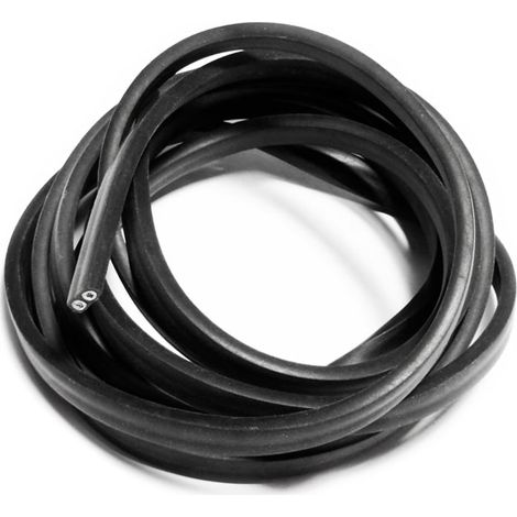 Parallel flach schwarz 2 x 2,5 mm außen pro Meter [E3-11602] (E3-11602)