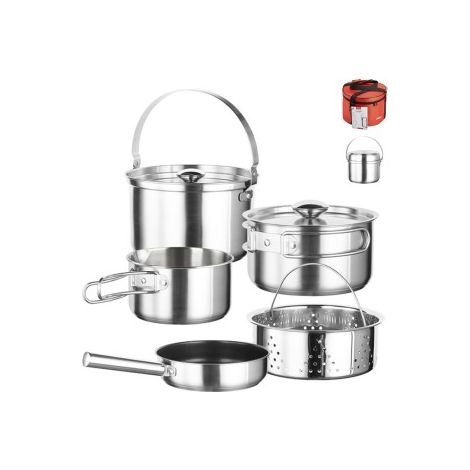 Batterie de cuisine inox Kamp (1/4)