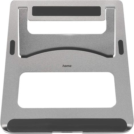 Hama Aluminium Laptop-Ständer, faltbar bis 15,6" Silber (1/5)