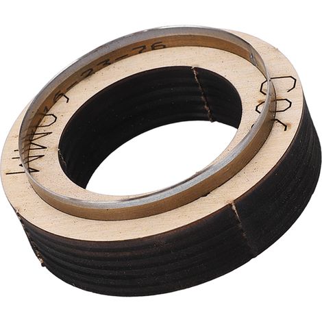 Plaque de découpe en cuir en acier carbone C06, support bois pour coupe précise, idéale maroquinerie DIY et projets créatifs. (1/5)