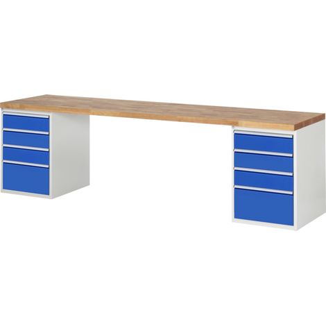 Etabli Rau modèle 7510, L 3000 x P 700 x H 840mm