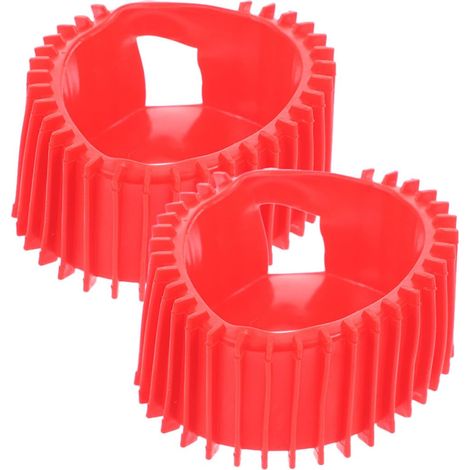 Manomètre De Protection Silicone Pour Manomètres Acétylène Et Oxygène Lot De Couvercles De Protection Rouge 2Pcs Pour Compteur Facile À Installer (1/5)