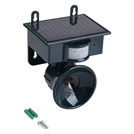LaBlanc – Vogelvertreiber, Ultraschall-Tiervertreiber, Solarvertreiber für Tauben, Vögel, Ultraschall-Vogelvertreiber, PIR-Bewegungssensor, Vertreiber für Balkone, Fenster und Obstbäume (1/5)