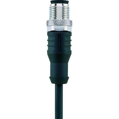Escha 8043830 Connettore confezionato per sensore o attuatore M12 Spina dritta 5.00 m Numero di poli: 5 1 pz. (1/2)