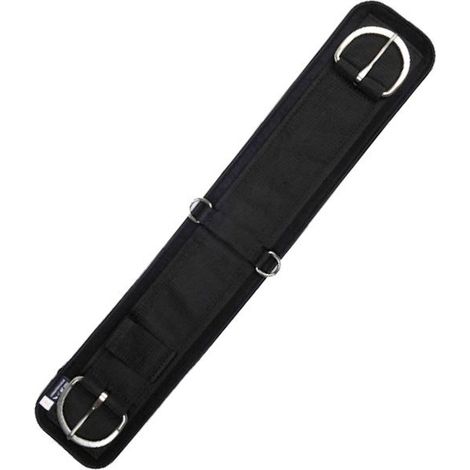 28 = 71 cm, Noir 9100: Sangle western en softopren avec doublure amovible