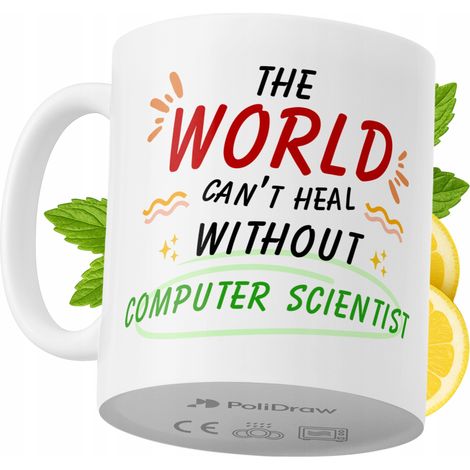 Lustige Tasse für Informatiker – Kaffee- oder Teetasse mit witzigem Textdesign – ideal für Geburtstage, Namenstage, Feiertage und besondere Anlässe. Hochwertige Tasse für Homeoffice, Büro und Arbeit. 