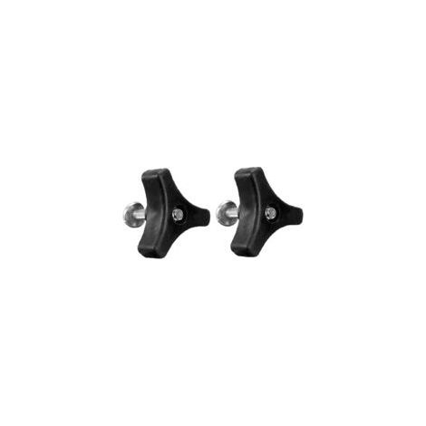 EASYCOMFORT Tondeuse à vis Nut Triple angle Poignée Bouton écrou Boulon Outils de matériel de pièces de rechange en plastique tête en forme d'étoile poignée de serrage Bouton filetage femelle vis de p (1/3)