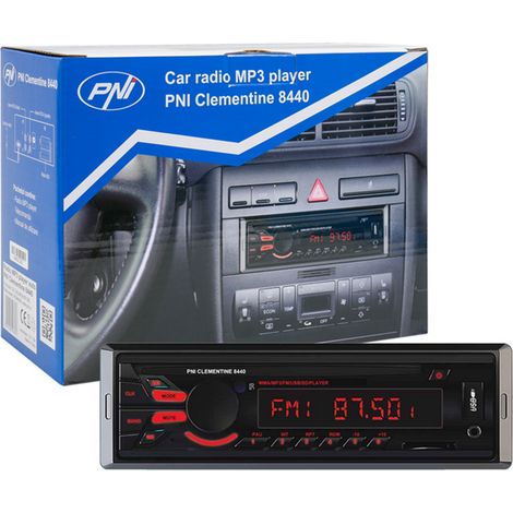 Sistema audio auto PNI Clementine 8440 MP3 USB SD (1/5)