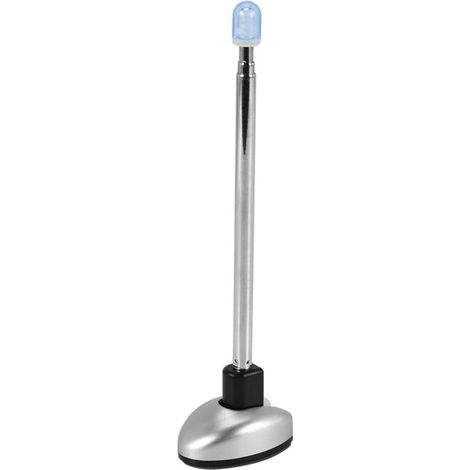 Antenne Télescopique Universelle pour Voiture Élastique Position Sécurité Pare Chocs (1/4)