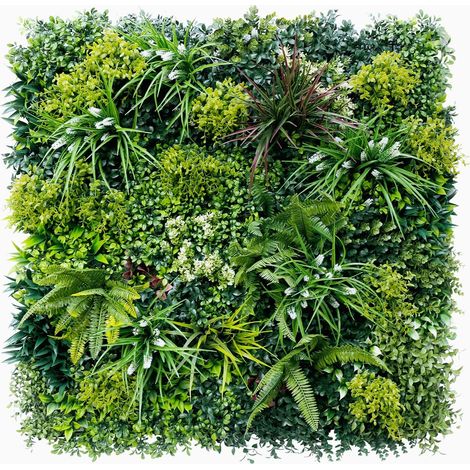 Luxury Mur vegetal artificiel plaque 1mx1m Le plus Haut de Gamme