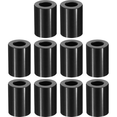 10 Pièces Entretoises en Aluminium M10 3/8" ID x 3/4" OD x 1" L (1/5)