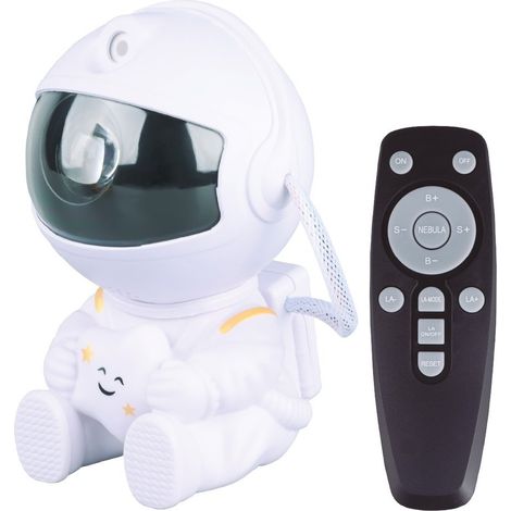 Luz de noche infantil LED Astronauta proyector galaxia (1/5)