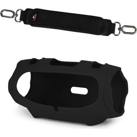 TXESIGN Silikon-Schutzhülle für JBL Xtreme4 Lautsprecher, tragbar und dank des verstellbaren Schultergurts leicht zu transportieren (schwarz). (1/5)