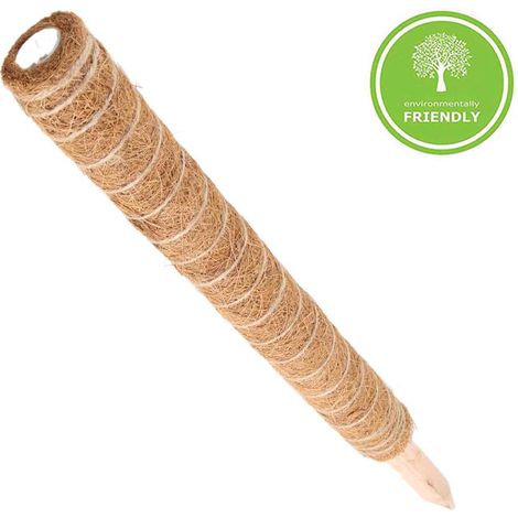 Tuteur en mousse, support pour plantes grimpantes, tige en mousse en forme de dos de tortue, bâtonnet de cocotier (1/5)