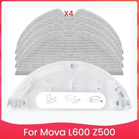 Réservoir d'eau Aspirateur accessoire pour L600 Z500 Robot Aspirateur réservoir d'eau Mopping Pad de remplacement (1/5)