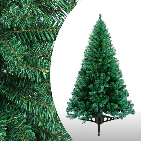 Hengda Albero di Natale all'interno dell'albero di Natale Albero di Natale con supporto 120cm Verde (1/5)