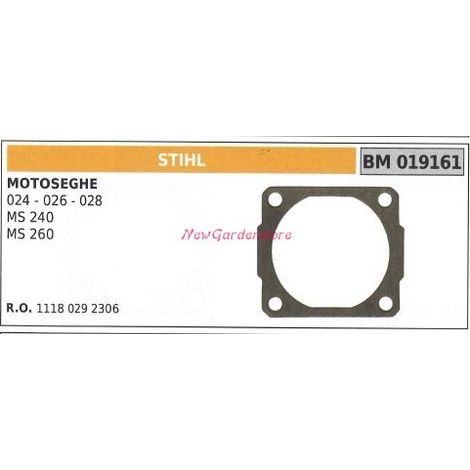 Guarnizione cilindro STIHL motosega 024 026 028 MS 240 260 019161