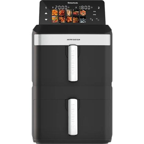 Friteuse sans huile Taurus Air Duo Slim avec deux paniers (1/5)