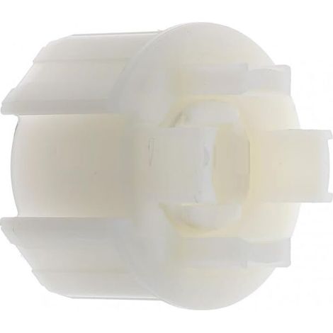 Embout de tube de volet roulant octogonal en PVC Fenêtre Sortie Baie vitrée Store, pour tube Ø 62 mm rainuré ou octogonal de 60 mm sortie carré de 16 mm (1/2)