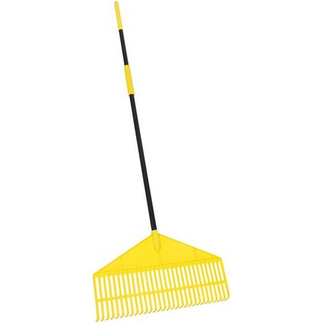 Bulldozer Heavy-Duty Large Rake 59Cm - Durable Plastic Head (1/4)