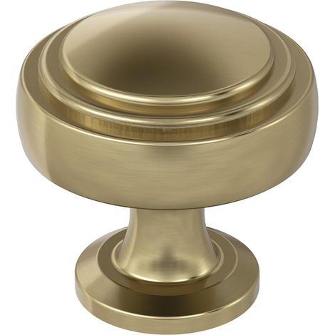 Bouton de placard Champagne doré Bouton de tiroir de 32 mm de diamètre Quincaillerie de cuisine et de salle de bain Quincaillerie de meubles (1/5)