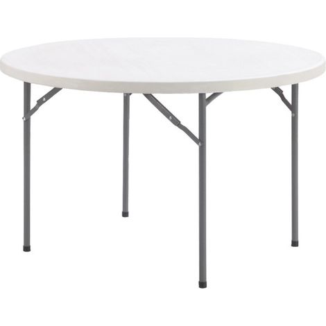 Tavolo gamba PIEGHEVOLE in plastica HDPE BIANCO