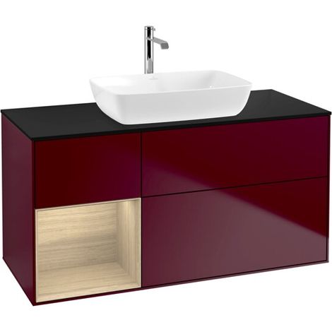 Villeroy & Boch G822PCHB Armoire sous lavabo Finion G82 (1/2)