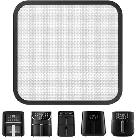Protège-éclaboussures magnétique en acier inoxydable, grille fine anti-graisse, accessoires pour friteuse à air compatible Cosori 5,5L, 6,0L et 6,2L, Philips HD9285 et HD9270.