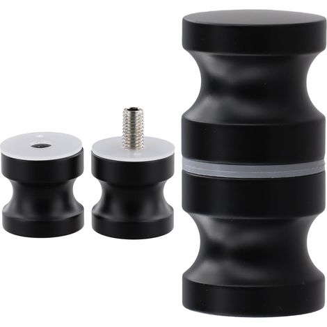Maniglia per porta doccia 1 pezzo, maniglia per porta rotonda in lega di alluminio, pomello per porta doccia in vetro per bagno, cucina, casa, ufficio, hotel (30 mm) (1/5)