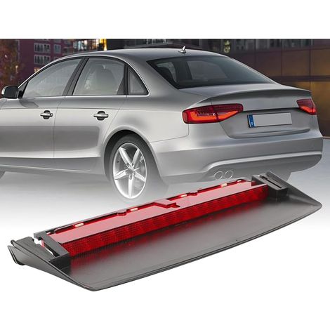 Troisième feu stop pour limusine/van A4 B8 2008-2015, verre rouge, centré en haut, remplacement du feu de stationnement 8K5945097 8K5945097A (1/5)