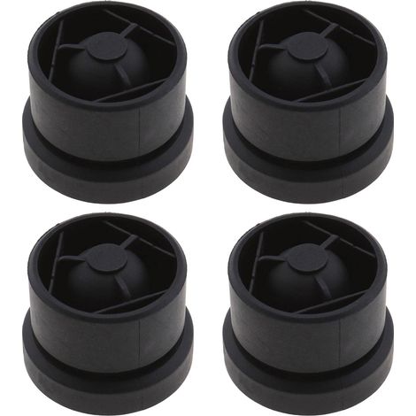 Lot de 4 œillets en caoutchouc pour capot de moteur 06A103226 Compatible avec Audi/VW/Seat/Skoda Accessoires automobiles Pièces de rechange (1/5)